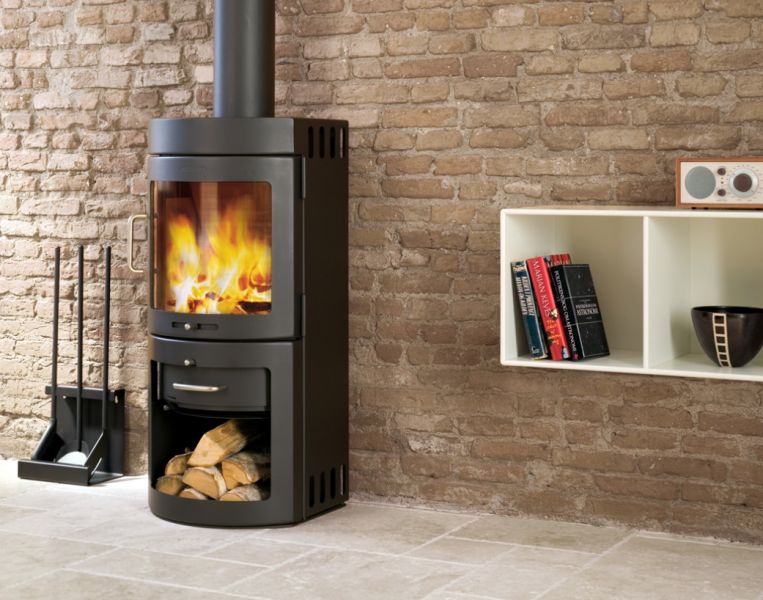 Poêle à bois Hwam P4640C combustion pilotée